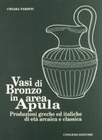 Vasi di bronzo in area apula. Produzioni greche ed italiche di età arcaica e classica di Chiara Tarditi edito da Congedo