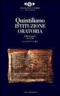 Istituzione oratoria vol.4 di M. Fabio Quintiliano edito da Mondadori