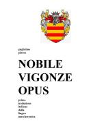 Nobile vigonze opus. La nobile impresa del conte Vigonza edito da Youcanprint