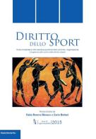 Diritto dello sport (2015) vol. 3-4 edito da Bononia University Press
