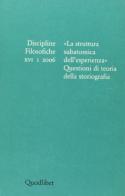 Discipline filosofiche (2006). Ediz. illustrata vol.1 edito da Quodlibet