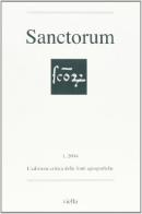 Sanctorum (2004) vol.1 edito da Viella
