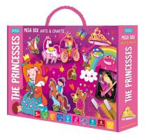 Princesses. Mega box arts & crafts. Con Prodotti vari edito da Sassi