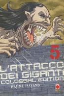 L' attacco dei giganti. Colossal edition vol.5 di Hajime Isayama edito da Panini Comics
