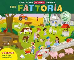 Il mio album sticker gigante della fattoria. Ediz. a colori edito da AMZ