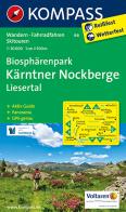 Carta escursionistica n. 66. Biosphärenpark Kärntner Nockberge, Liesertal 1:50.000 edito da Kompass