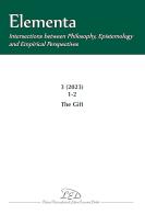 Elementa. Intersections between Philosophy, Epistemology and Empirical Perspectives (2023) vol.3 edito da LED Edizioni Universitarie