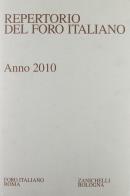 Repertorio del Foro italiano (2010) edito da Zanichelli