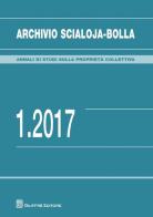Archivio Scialoja-Bolla (2017) vol.1 edito da Giuffrè