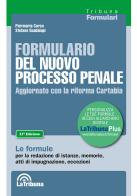 Formulario del nuovo processo penale di Piermaria Corso, Stefano Guadalupi edito da La Tribuna