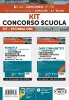 Kit Concorso Scuola. Manuale completo + quiz commentati. Con espansione online. Con software di simulazione edito da Edizioni Giuridiche Simone