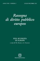 Rassegna di diritto pubblico europeo (2019) vol. 2 edito da Edizioni Scientifiche Italiane