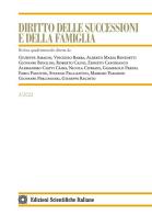 Diritto delle successioni e della famiglia (2022) vol.3 edito da Edizioni Scientifiche Italiane