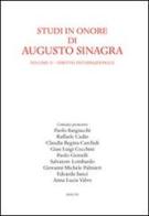 Studi in onore di Augusto Sinagra vol.2 edito da Aracne