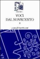 Voci dal Novecento vol.2 edito da Limina Mentis