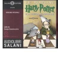 Harry Potter e la pietra filosofale letto da Giorgio Scaramuzzino. Audiolibro. 2 CD Audio formato MP3 vol.1 di J. K. Rowling edito da Salani