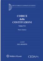 Codice delle Costituzioni vol.6.1 edito da CEDAM