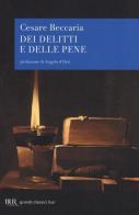 Dei delitti e delle pene di Cesare Beccaria edito da Rizzoli