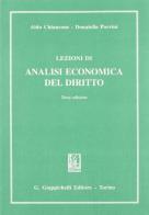 Lezioni di analisi economica del diritto di Aldo Chiancone, Donatella Porrini edito da Giappichelli