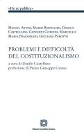 Problemi e difficoltà del costituzionalismo edito da Edizioni Scientifiche Italiane
