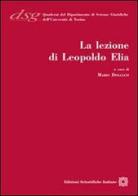 La lezione di Leopoldo Elia edito da Edizioni Scientifiche Italiane