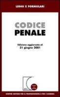 Codice penale. Aggiornato al 21 giugno 2001 edito da Giuffrè