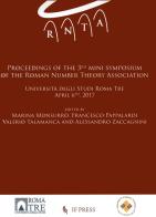 Proceedings of the third mini symposium of the Roman Number Theory Association di Marina Monsurrò edito da If Press