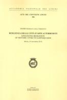 Resilienza delle città d'arte ai terremoti. XXXIII Giornata Dell'Ambiente. Atti del Convegno (Roma, 3-4 Novembre 2015). Ediz. italiana e inglese edito da Accademia Naz. dei Lincei