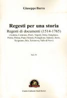 Regesti per una storia vol.4 di Giuseppe Barra edito da Edizioni Il Saggio