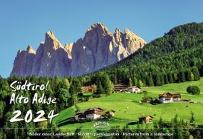 Südtirol Kalender 34x24 Ost cm formato orizzontale. Ediz. a colori di Peter Malfertheiner edito da Atlas Edizioni