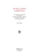 Studi classici orientali (2025) vol. 71 di Aa.vv. edito da Pisa University Press