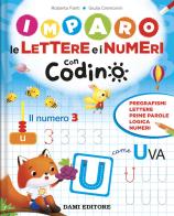 Imparo le lettere e i numeri con Codino. Ediz. a colori di Roberta Fanti edito da Dami Editore