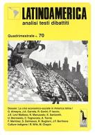 Latinoamerica. Analisi, testi, dibattiti vol.70 edito da Massari Editore