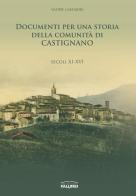 Documenti per una storia della comunità di Castignano. Secoli XI-XVI di Valter Laudadio edito da Edizioni Palumbi
