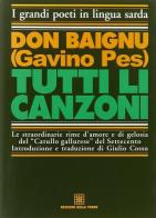 Tutti li canzoni di Gavino Pes edito da Edizioni Della Torre