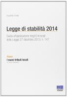 Legge di stabilità 2014 di Elisabetta Civetta edito da Maggioli Editore
