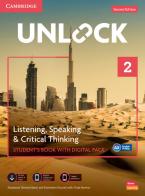 Unlock. Level 2. Listening, speaking & critical thinking. Student's book. Per le Scuole superiori. Con espansione online edito da Cambridge