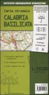 Calabria, Basilicata 1:250.000 edito da De Agostini