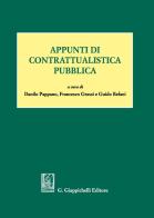 Appunti di contrattualistica pubblica edito da Giappichelli
