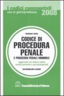 Codice di procedura penale e processo penale minorile edito da La Tribuna