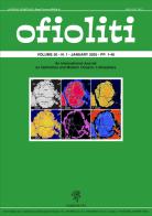 Ofioliti. An international journal on ophiolites and modern oceanic lithosphere (2025) vol. 50.1 edito da Edizioni ETS