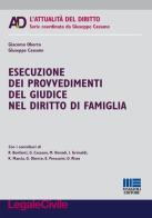 Esecuzione dei provvedimenti del giudice nel diritto di famiglia di Giacomo Oberto, Giuseppe Cassano edito da Maggioli Editore