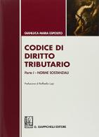 Codice tributario di Gianluca Maria Esposito edito da Giappichelli