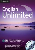 English Unlimited. Level B1 Combo A. Con DVD-ROM di Alex Tilbury, David Rea, Leslie A. Hendra edito da Cambridge