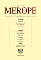 Merope vol.67-68 edito da Solfanelli