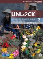 Unlock. Level 3: Teacher's book. Con DVD-ROM edito da Cambridge