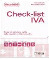 Check-list IVA di Rosario Portale, Michele Brusaterra edito da Il Sole 24 Ore
