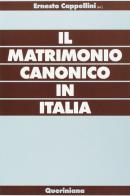 Il matrimonio canonico in Italia edito da Queriniana
