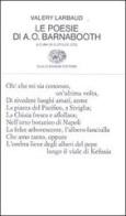 Le poesie di A. O. Barnabooth di Valéry Larbaud edito da Einaudi