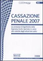 Cassazione penale. Le pronunce di legittimità della Suprema Corte riportate in calce alle rubriche degli articoli dei codici edito da Edizioni Giuridiche Simone